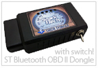 Spark Tech Bluetooth OBD II Dongle with switch System