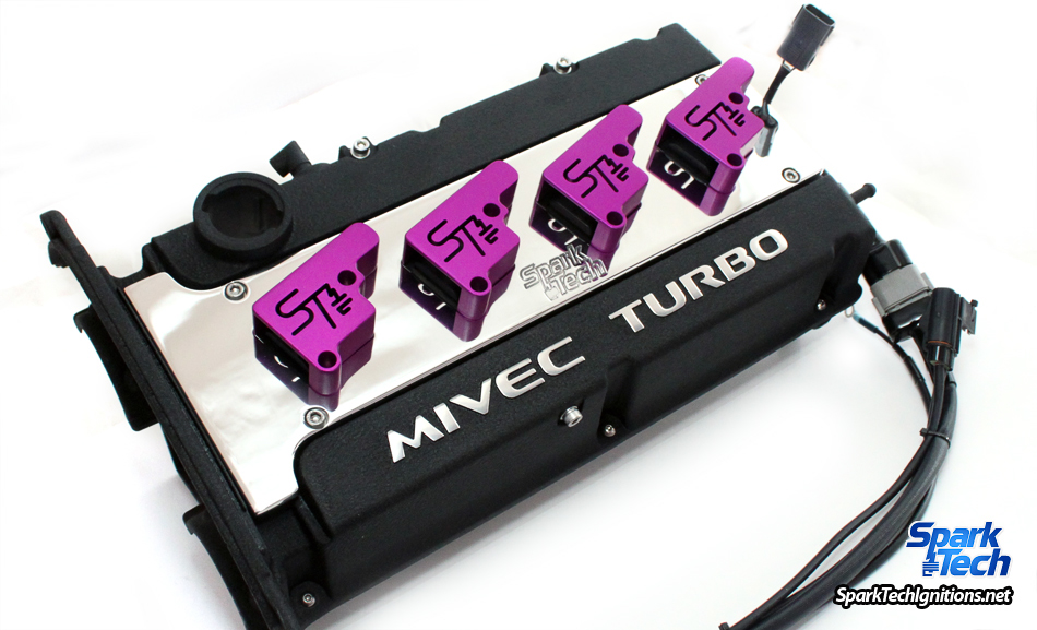 *SparkTech* Billet Coil Protectors EvolutionM Mitsubishi Lancer and